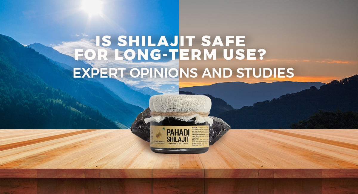 Is Shilajit Safe for Long-Term Use? Expert Opinions and Studies