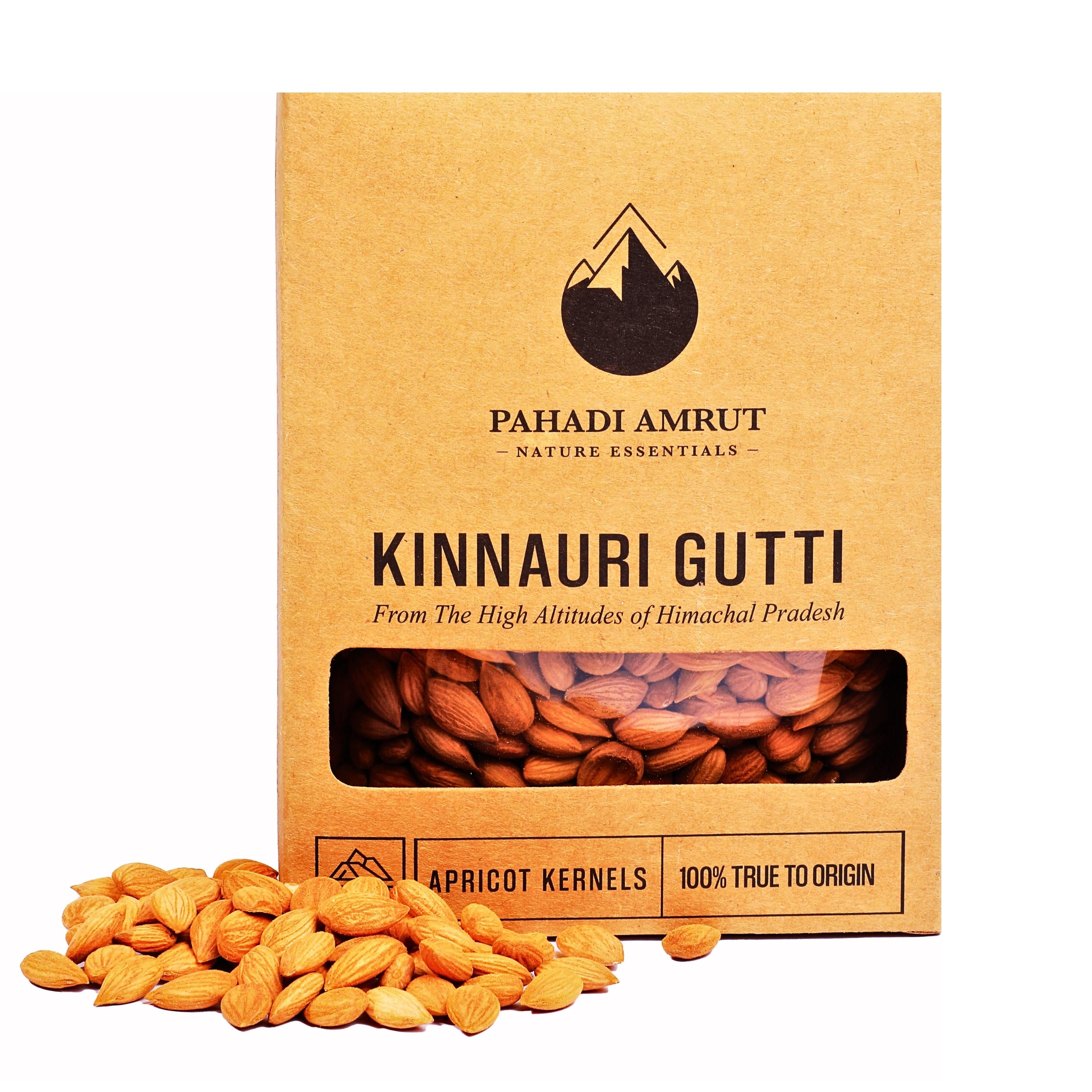 Kinnauri Gutti | Premium Apricot Kernels | Natural & Nutrient-Rich