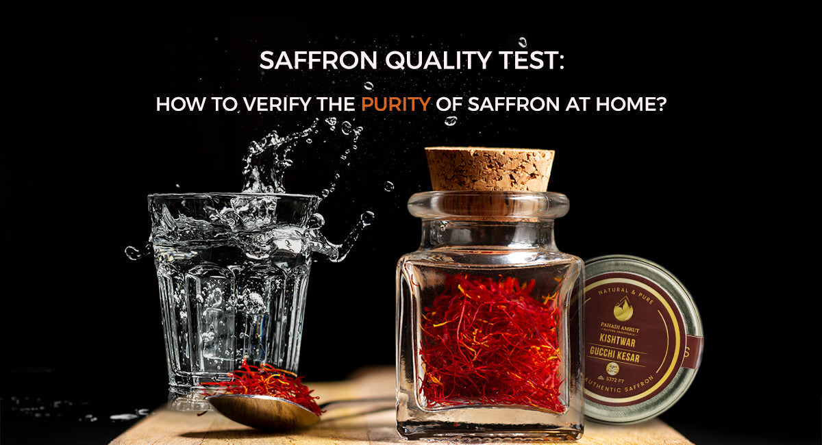 Saffron Quality Test: How To Verify The Purity of Saffron At Home