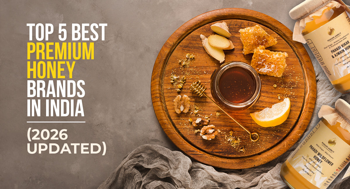 Top 5 Best Premium Honey Brands In India [2026 Updated]