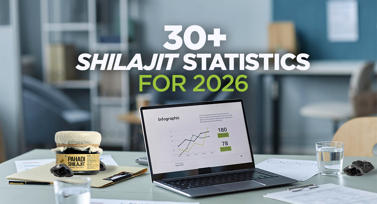 30+ Shilajit Statistics 2026: Market Size, Usage Trends, Benefits & Buyer Insights
