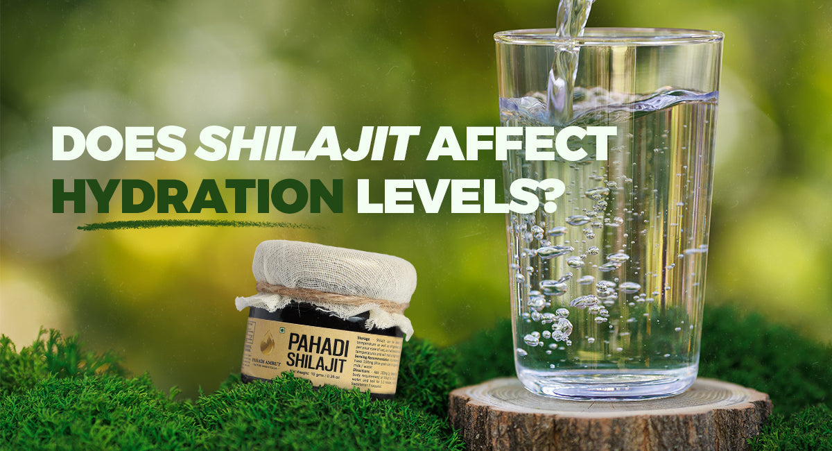 Does Shilajit Affect Hydration Levels?