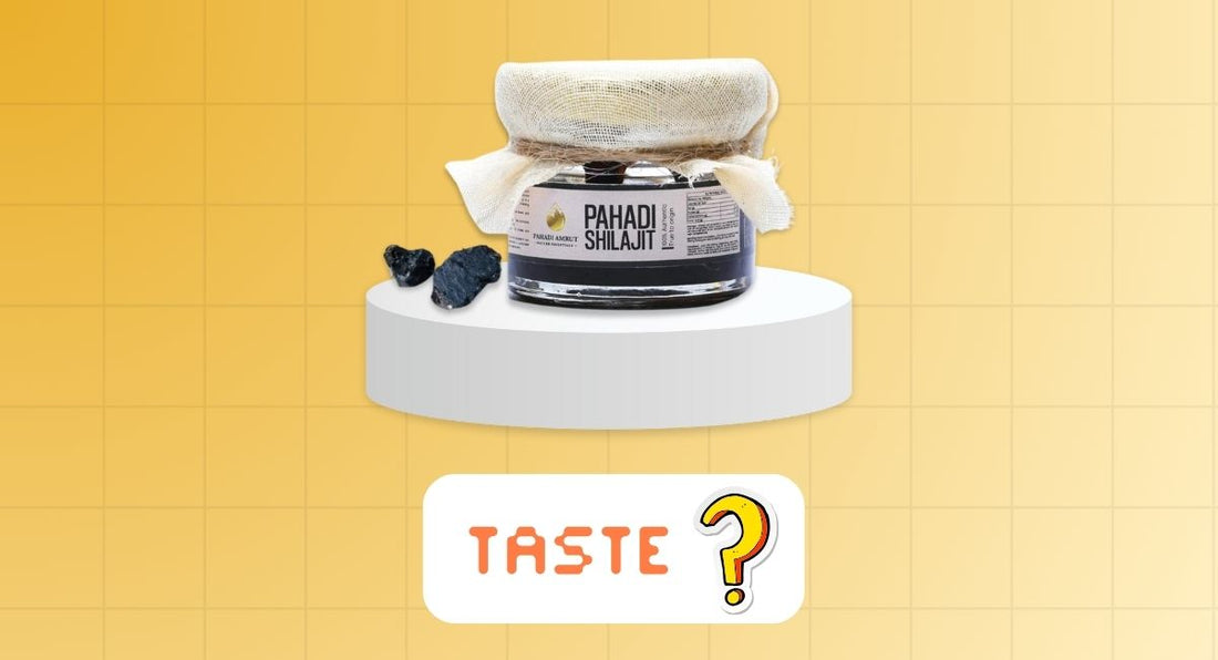 What Does Shilajit Taste Like A Complete Overview Pahadi Amrut