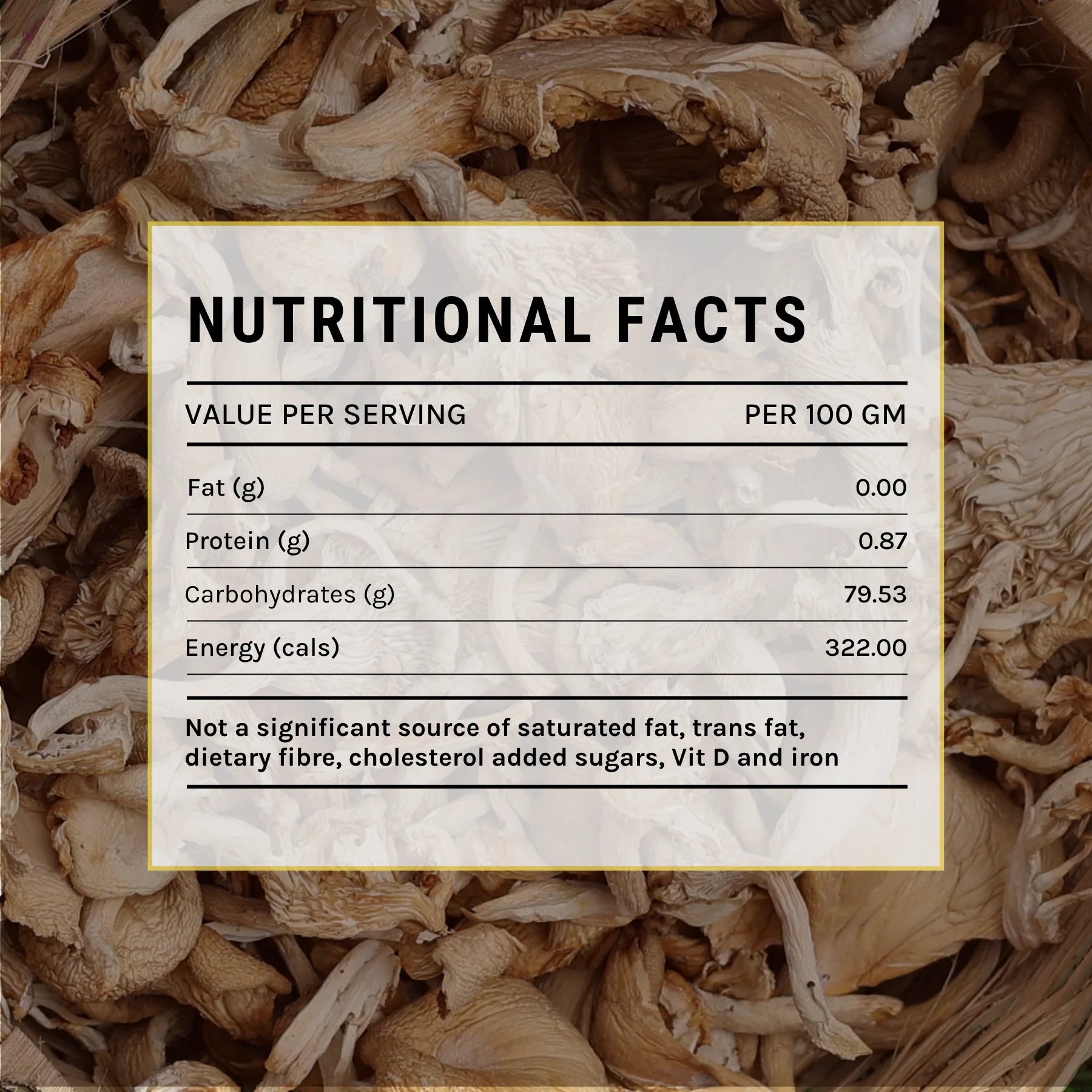 Oyster Mushrooms (50gm)